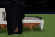 The balcony must now be finished by adding some glass panes